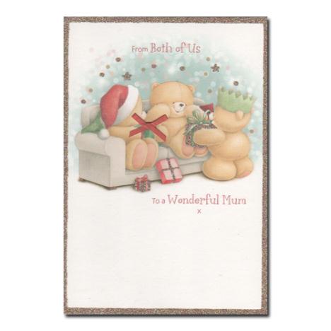 Mum From Both Of Us Forever Friends Christmas Card